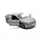 Diecast 2012 Bentley Continental Gt Speed Car 1:38 Grey