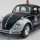 Diecast 5" 1967 Volkswagen Classical Beetle Police Car 1:32