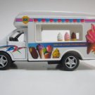 Diecast Softy Ice Cream Truck With Pull Back Action 5" Fun