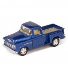 Diecast 5" 1955 Chevy Stepside 3100 Pick Up 1:32 Little Blue Truck