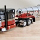 Diecast Dcp 1/64 60 1677 Burnt Orange/Black Peterbilt 379 63"Bunk Polar Tank In Box