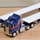 Diecast Dcp 1/64 60 165660 1657 Liberty Ed. Kenworth 2 Truck Set In Box