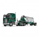 Diecast Dcp 1/64 Big Rigs #11 Kuhnle Bros. Kw K100/Pneumatic Tank Trailer In Box