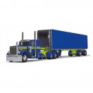 Diecast Dcp 1/64 Big Rigs #12 Dsd Peterbilt 379/Curtain Trailer Truck In Box