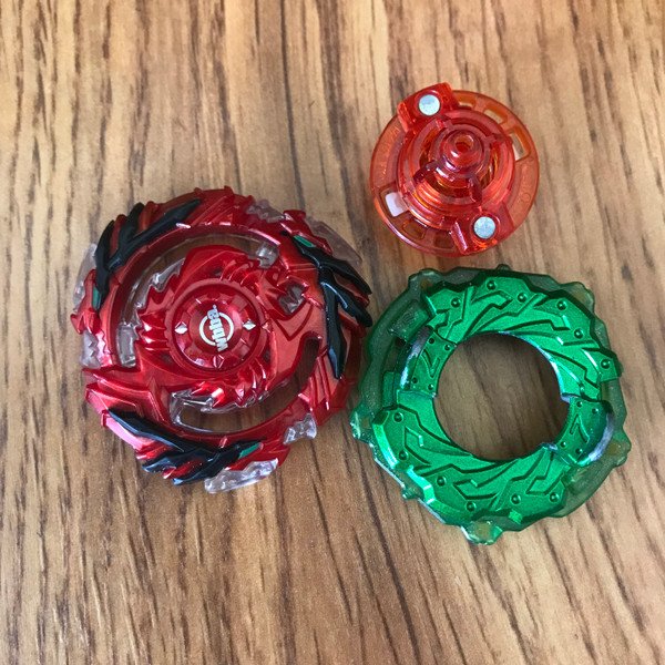 Drain Fafnir 7Star Zephyr God Customize Set Burst Beyblade B-98 Toys