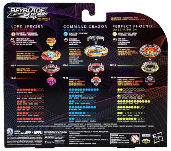 Mythic Beast Collection Burst Pro Series Beyblades F4695 Toys