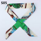 S05 Ladies Neck Scarf Long Ribbon Wrap Tied Bag Handle Hair Wrist band Neckerchief