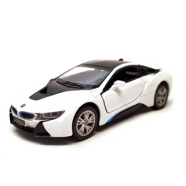 Miniature Altaya 1/43 - BMW I8 2014 - Noire Et Bleue - Diecast - Neuve