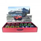 Diecast 5" Box Of 12 2018 Jeep Wrangler Rubicon Bluegreenred And Yellow Toys