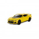 Diecast 1:38 Scale 2017 Chevrolet Camaro Zl1 Yellow Color Toys