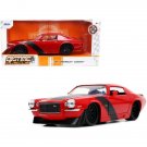 Diecast 1971 Chevrolet Camaro Z/28 Red W/Black Stripes 1/24 Car Toys