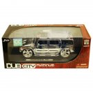 Diecast Toy Hummer H2 Hobby Chrome Platinum Limited Edition Collectors 1:24 Nib Htf Toys