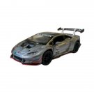 Diecast Lamborghini Huracan Lp620-2 Super Trofeo Model Car Gray,1:36 Toys