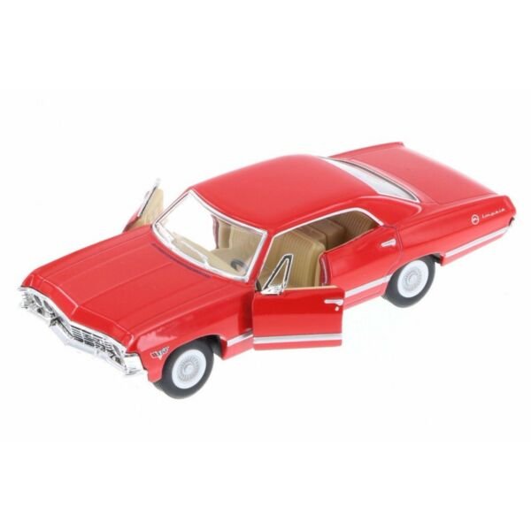 Diecast 5" Chevy 1967 Chevrolet Impala Model Toy Car 1:43 Der Toys