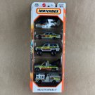 Diecast 2023 City Drivers Ll 5-Pack 1:64 Scale Car Silver Edition Toys