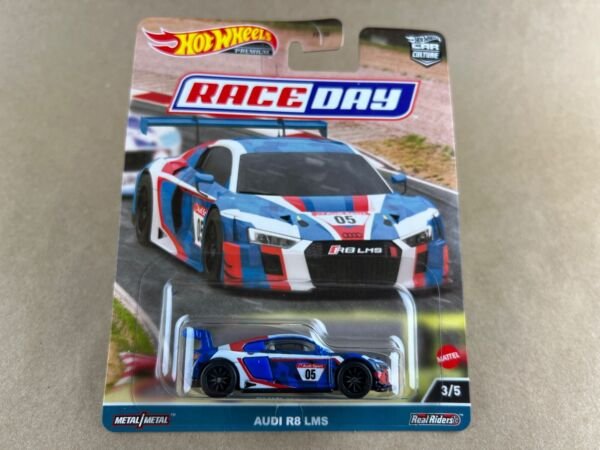 Diecast Premium Car Culture Race Day Audi R8 Lms 3 5 Blue 1 64 Car Toys