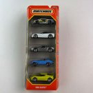 Diecast Exotic 5 Pack 1:64 Lamborghini Chevy Ford Jaguar Lotus Cars Toys