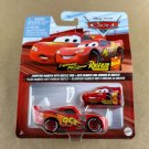 Diecast Cars Lighting Mcqueen With Rusteze Sign 2022 1:55 Mattel Toys