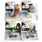 Diecast 2022 Character Cars Star Wars The Mandalorian Boba Fett Luke Grogu Toys