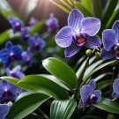 200 Seeds Vanda Orchid Seeds-Royal Purple Majesty Fresh Seeds