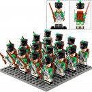 16pcs Napoleonic Wars Army the Italian Light Infantry Army Soldiers Minifigures
