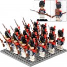 16pcs Napoleonic Wars French Imperial Guard Line Infantry Grenadier Minifigures