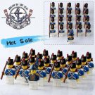 21pcs American Revolutionary War US Navy Marine Corps Soldier Custom Minifigures
