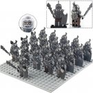 21pcs Gundabad Orcs Armor Army The Hobbit The Lord Of The Rings Minifigures Toys