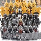 24pcs The Lord of the Rings Orcs Uruk-hai Elf Elves Dwarf Warriors Minifigures