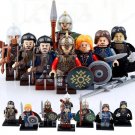 8Pcs/set The Lord of the Rings - Theoden Boromir Aragorn Eomer Minifigures