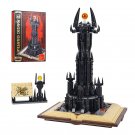 969PCS Magic Gastle on Book Sauron Eye Building Blocks with Light Assemble Brick Toy Kids Gifts