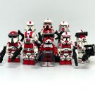 Shock Trooper Coruscant Guard Clone Minifigure Pack with Commander Cody