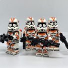4pcs 212th Jet Trooper Minifigures Star Wars Clone Trooper Minifigures Utapau