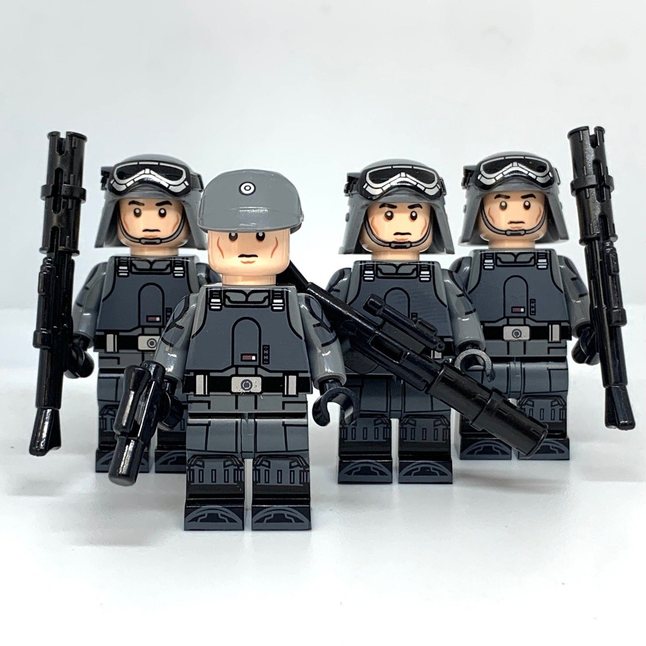 Star Wars Imperial Army Trooper Minifigures from Andor (Grey Troops and ...