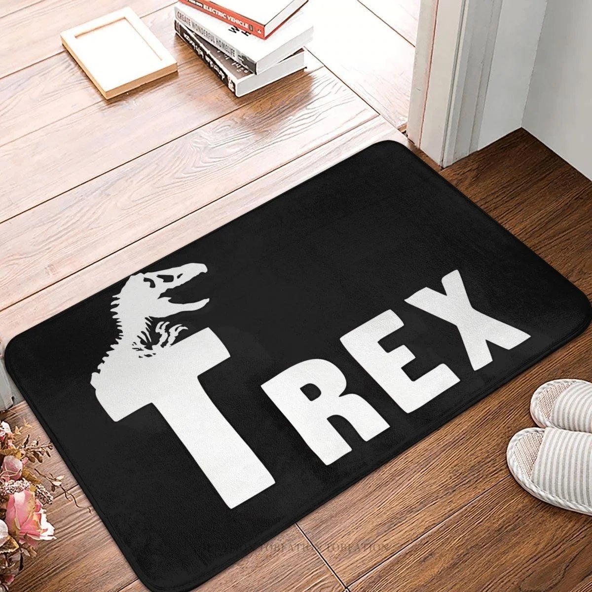 Jurassic Park Film Bath Mat Trex Doormat Carpet Entrance Door Rug Home