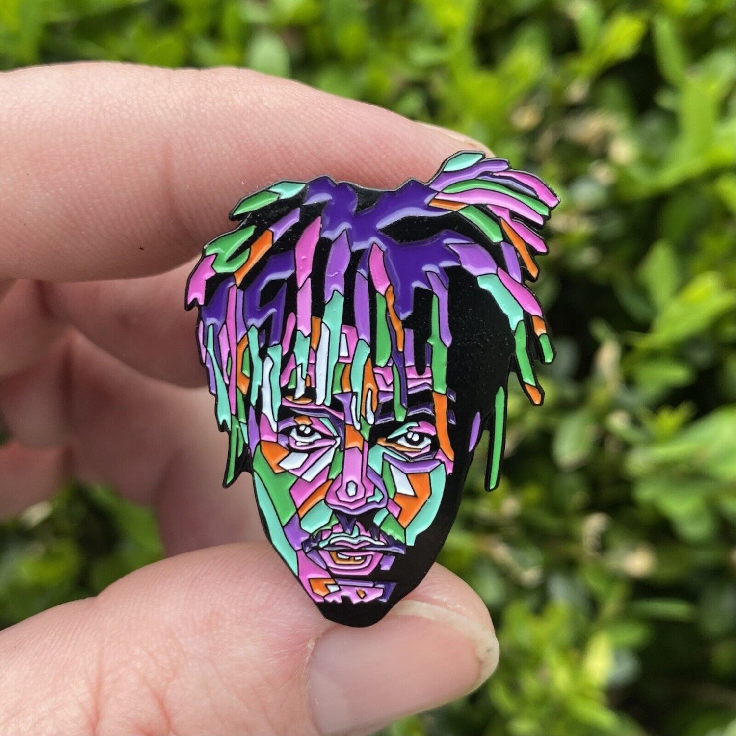 Juice WRLD - Pop Art Style Enamel Pin- 1 1/2&acirc;��