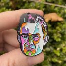 Johnny Cash - “The Man In Black… In Color” Enamel Pin - 1 1/2”