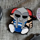 Macvillain - Enamel Pin - MF DOOM and Mac Miller Mashup