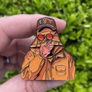 Mac Miller - Jesus Fish Enamel Pin - 1 3/4”