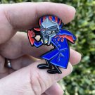DOOM Dastardly - MF DOOM/Dick Dastardly Mashup Pin - 1 1/2” - The Wacky Races