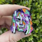Kurt Cobain - Pop Art Style Enamel Pin - 1 1/2” - Nirvana