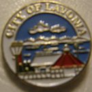City of Lavonia Georgia Lapel Hat Pin