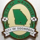 City of Nashville Georgia Lapel Hat Pin