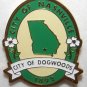 City of Nashville Georgia Lapel Hat Pin
