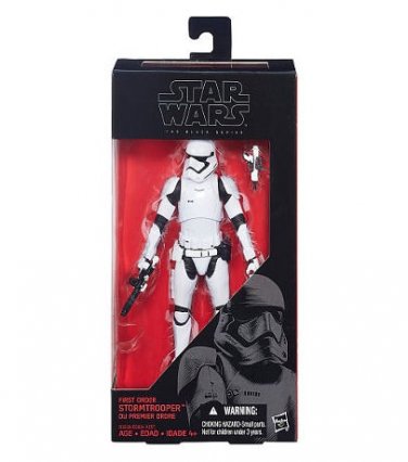 First Order Snowtrooper 6 inch Black Series MIB Star Wars Action Figure