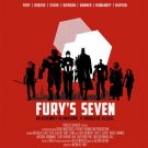 Fury's Seven Avengers Tee Shirt Adult Size