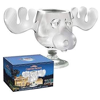 National Lampoons Christmas Vacation Glass Moose Mug