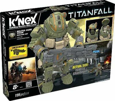 K'Nex Titanfall Building Set Titan Militia Ogre 195 pieces Ages 8+