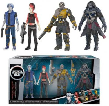Ready Player One Action Figure 4 Pack: Parzival, Aech, Art3mis, I-R0k made by Funko