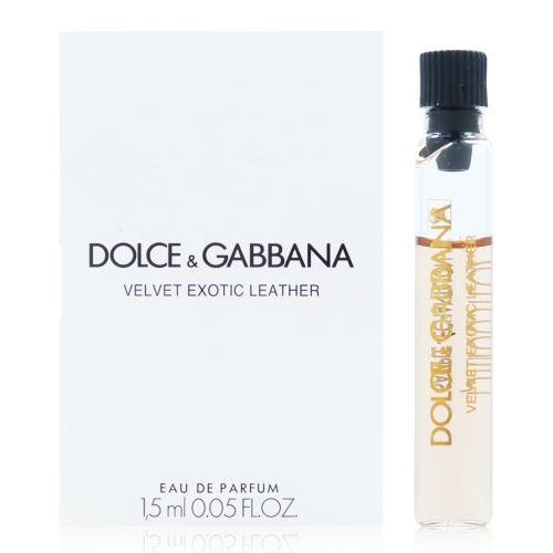 Dolce & Gabbana Velvet Exotic Leather 1.5 ML 0.05 fl. oz. official sample